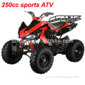250cc air-cooled manual sports ATV with 10 inch rim
